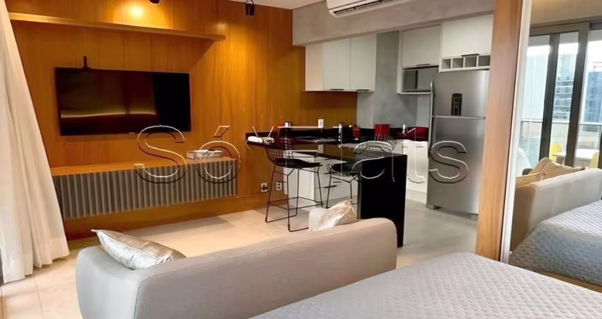 Flat V House Boutique na Faria Lima com 36m² e 1 dormitório disponível locação
