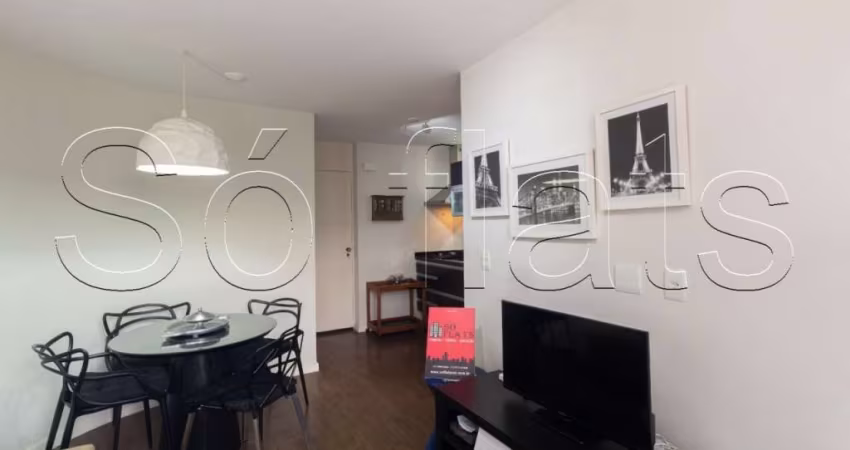 Flat Blair House disponível para venda com 38m²¹, 01 dormitório e 01 vaga de garagem