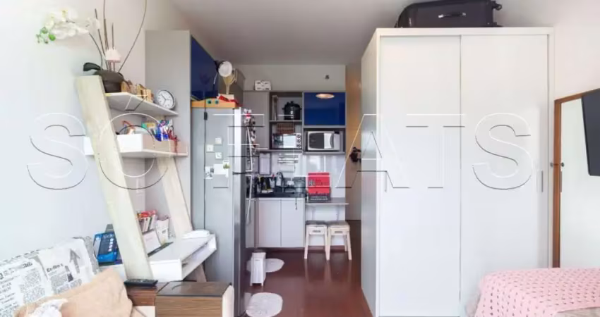 Flat comfort ibirapuera disponível locação com 26m², 1 dorm e 1 vaga de garagem.