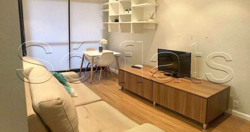 Flat Saint Denis disponível para venda com 48m², 01 dorm e 01 vaga de garagem