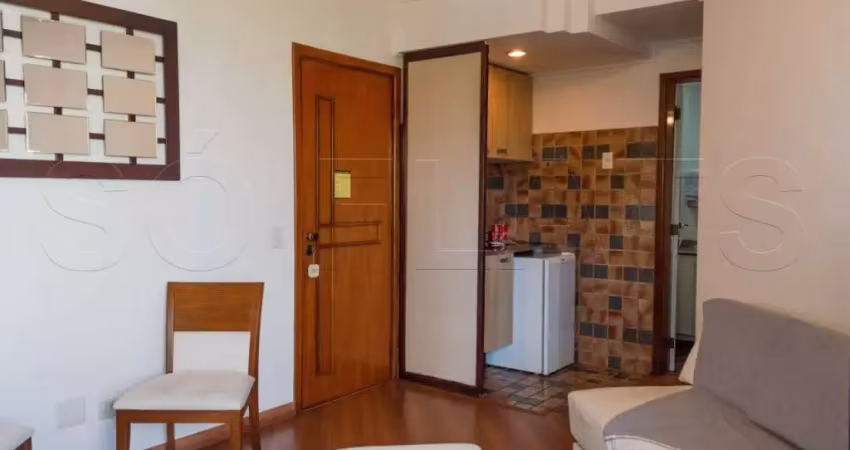 Apartamento disponível para venda com 34m², 01 dorm e 01 vaga de garagem