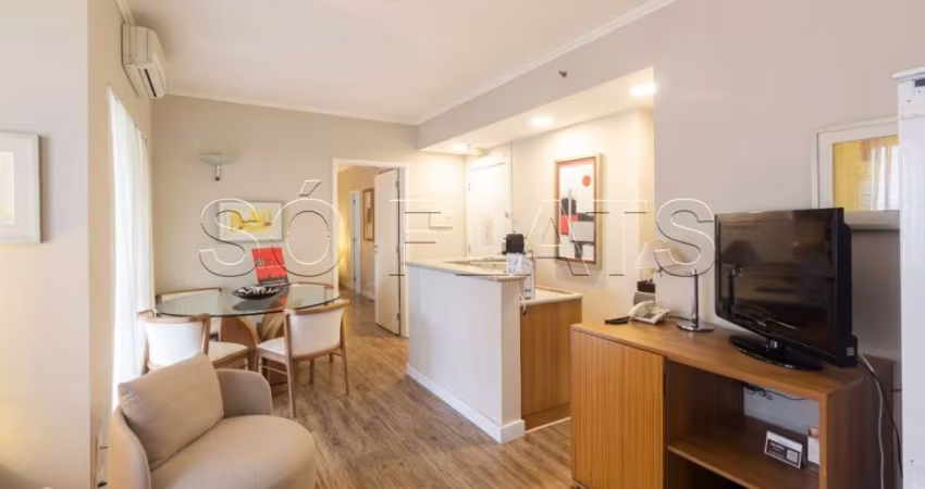 Flat Clarion Faria Lima disponível para venda com 57m², 01 dorm e 02 vagas  de garagem