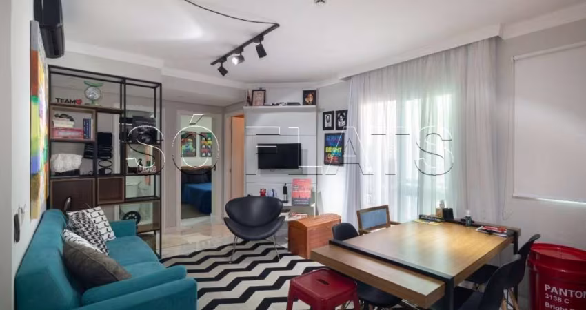 Flat Quality Bela Cintra disponível para locação com 2 dorms, 45m² e 1 vaga de garagem