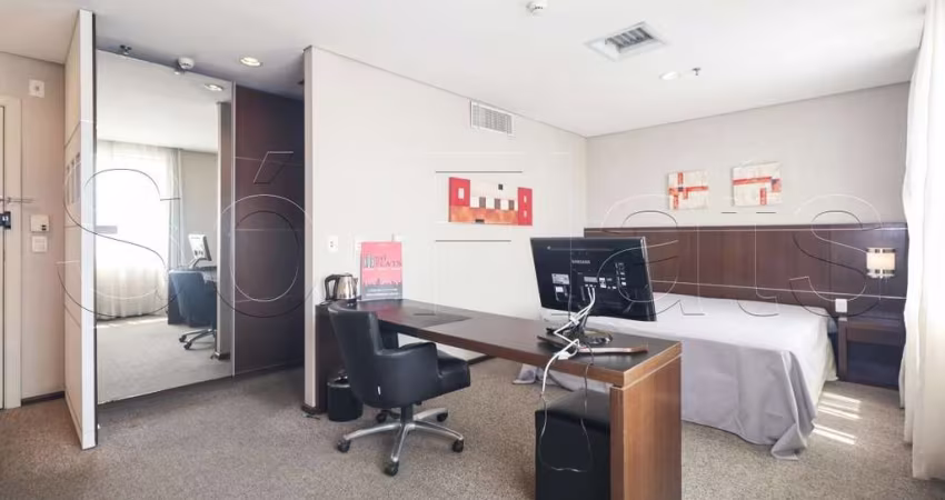 Studio Travel Inn Osasco disponível locação com 32m², 1 dorm e 1 vaga de garagem