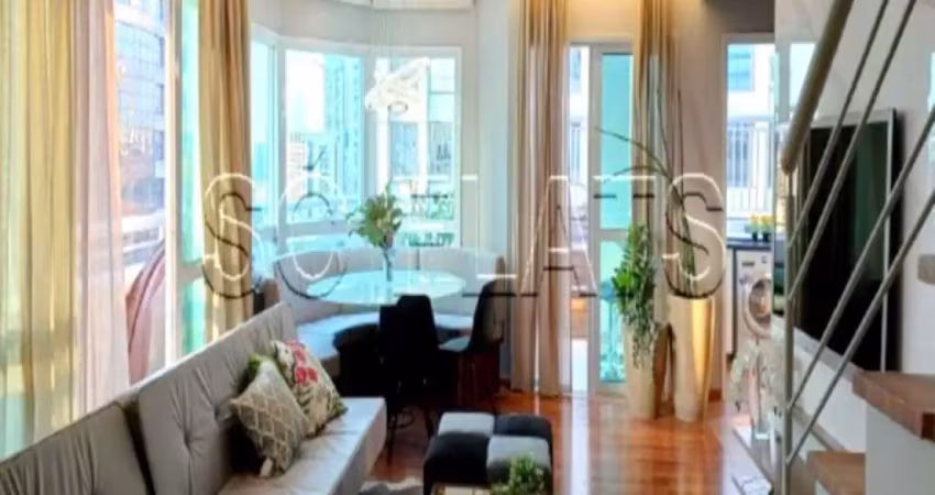 Flat estanconfor villa olímpia disponível para venda com 109m², 03 dorms e 02 vagas de garagem