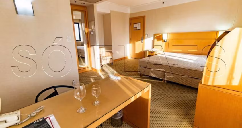Flat Slaviero Guarulhos com 28m², 1 dormitório e 1 vaga disponível locação.
