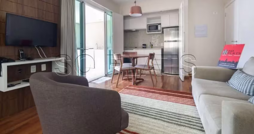 Flat estanconfor villa paulista disponível para venda com 52m², 2 dorms e 2 vagas