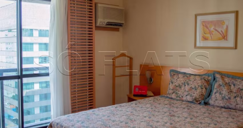 Flat no Jardins próximo da Av. 9 de Julho e  acesso a Paulista disponível locação