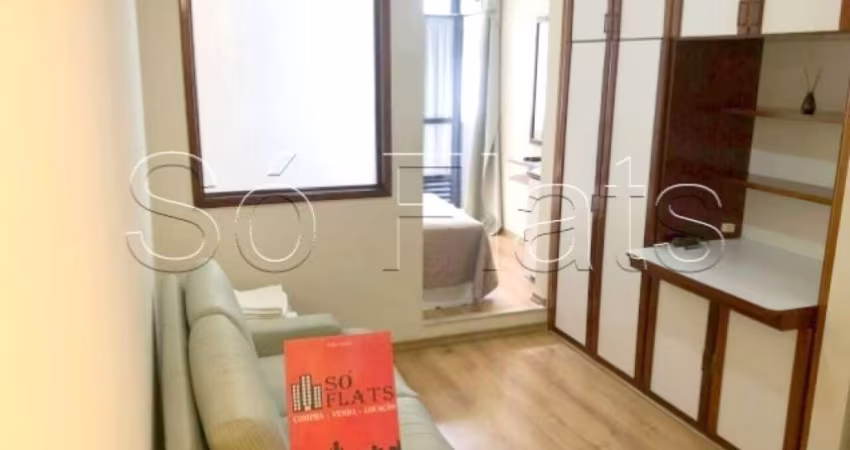 Flat Poeta Drummond  27m², 1 dormitório e 1 vaga de garagem no Jardim Paulista