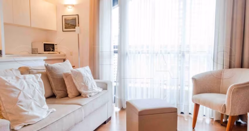 Flat a poucos metros da Av. Faria Lima e Av. Cidade Jardim disponível locação