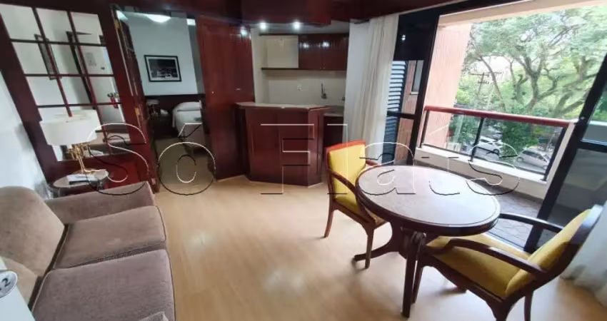 Higienópolis classic disponível locação com 39m² e 1 dorm perto do pacaembu