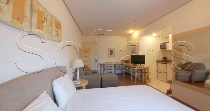 Flat disponível locação em Santo Amaro próximo a Marginal Pinheiros