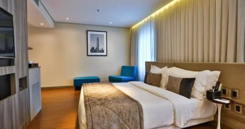 Radisson Vila Olímpia disponível para venda com 30m², 01 dorm e 01 vaga de garagem