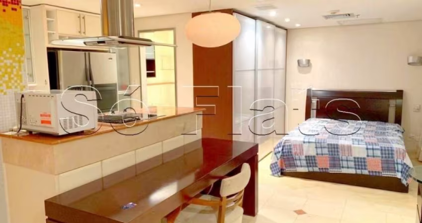 Flat Tryp Tatuapé disponível para venda com 57m², 01 dorm e 01 vaga