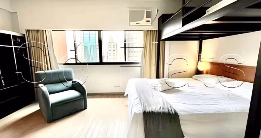 Flat Live Lodge disponível para venda com 27m², 01 dorm e 01 vaga de garagem