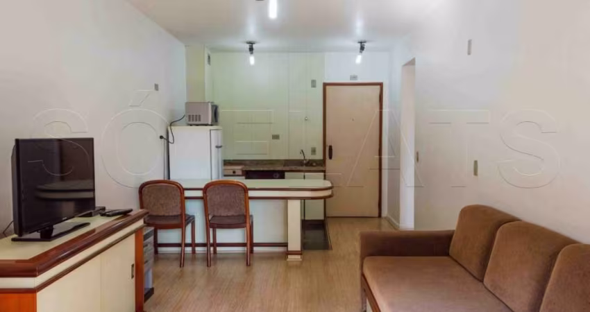 Flat no Jardins próximo da Av. Paulista e com fácil acesso ao Pq. do Ibirapuera