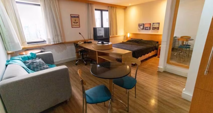Transamérica Jardins 28m² 1 dormitório 1 vaga disponível para locação no Jardim Paulista.