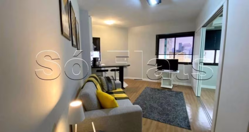 HAMPTON PARK - Flat na Alameda Campinas para investir ou morar!