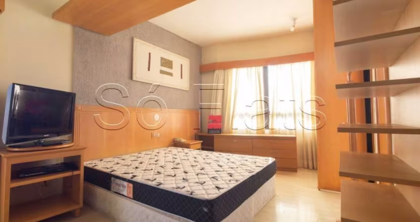 Apartamento prox. do Hospital HCOR, curso Etapa e Av. Paulista disponível locação