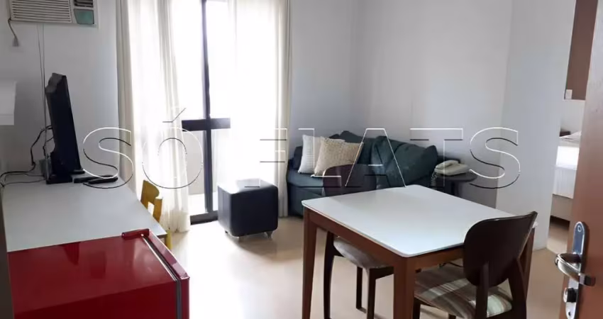 Flat Riverside disponível para venda com 35m², 01 dorm e 01 vaga