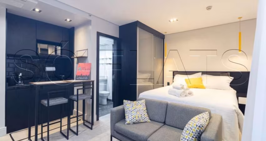 Flat Slaviero Moema disponível para venda com 26m², 01 dorm e 01 vaga