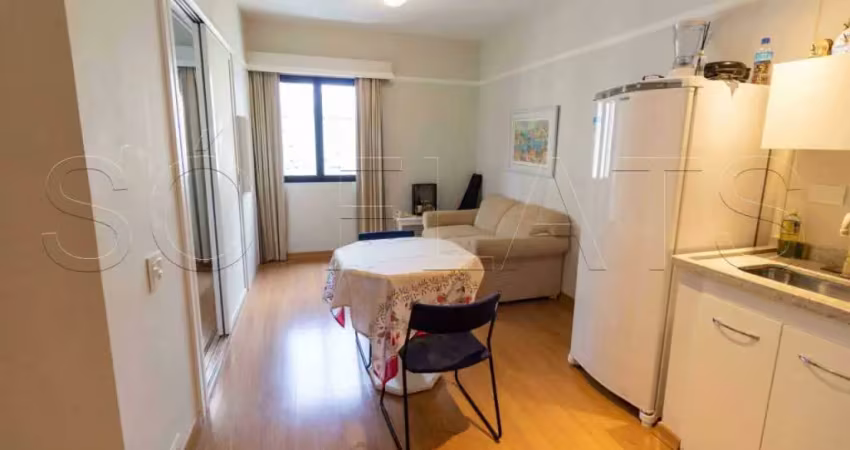 Flat nos Jardins, próximo ao Shopping Pamplona e Av. 9 de Julho. Com entrada imediata.