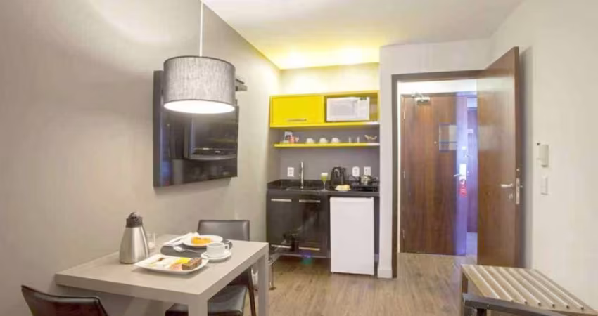 Flat Wyndham São Paulo Paulista disponível para venda com 32m² e 01 vaga de garagem