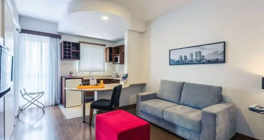 Flat em frente ao Shopping JK na Vl Olímpia, no pool de investimento