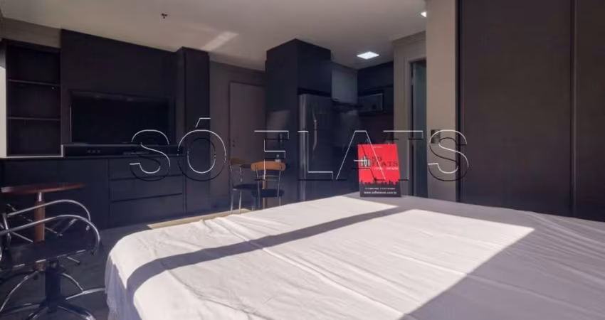 Flat Transamerica Jardins, disponível para venda com 42m², 02 dorms e 01 vaga