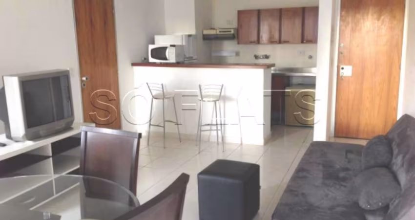 Apartamento em Alphaville com cozinha, prox a Rod. Pres. Castello Branco