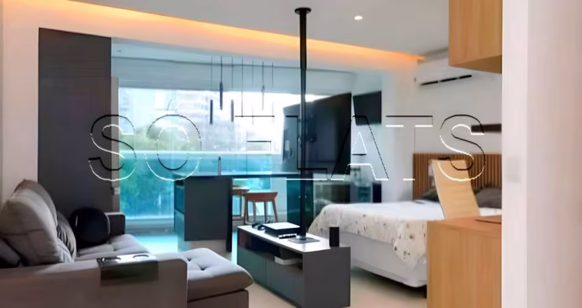 Residencial Summit Pinheiros disponível locação em Pinheiros com 1 dormitório e 1 vaga de garagem.