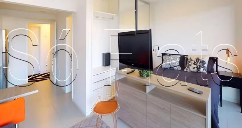 Apartamento no V House Boutique em Pinheiros 1 dorm e 1 vaga de garagem disponível para locação.