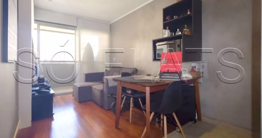 Flat Moema Top Life, apto disponível para venda com 32m², 01 dorm e 01 vaga de garagem