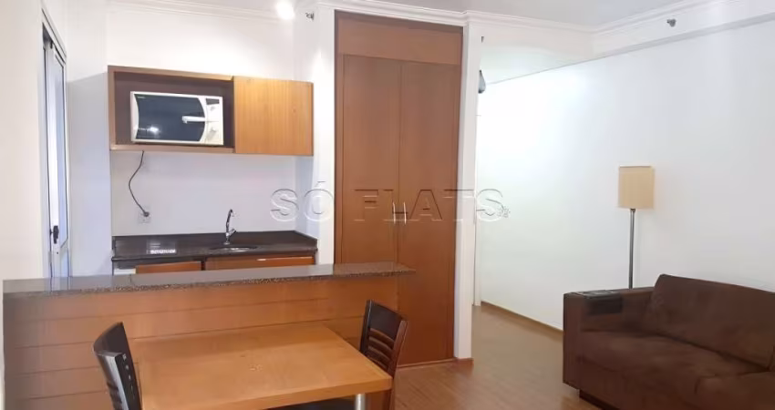 Flat Quality Bela Cintra, disponível para venda com 53m², 02 dorms e 01 vaga