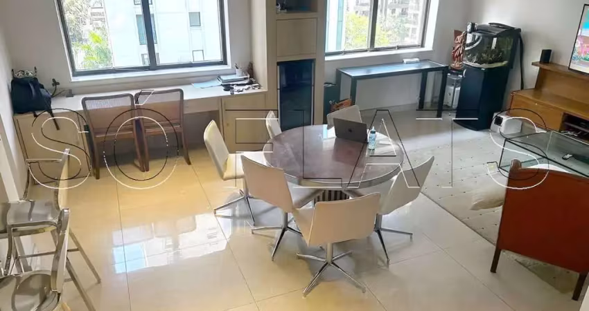 Flat la residence itaim apto junção disponível para venda com 80m², 01 dorm e 02 vagas de garagem