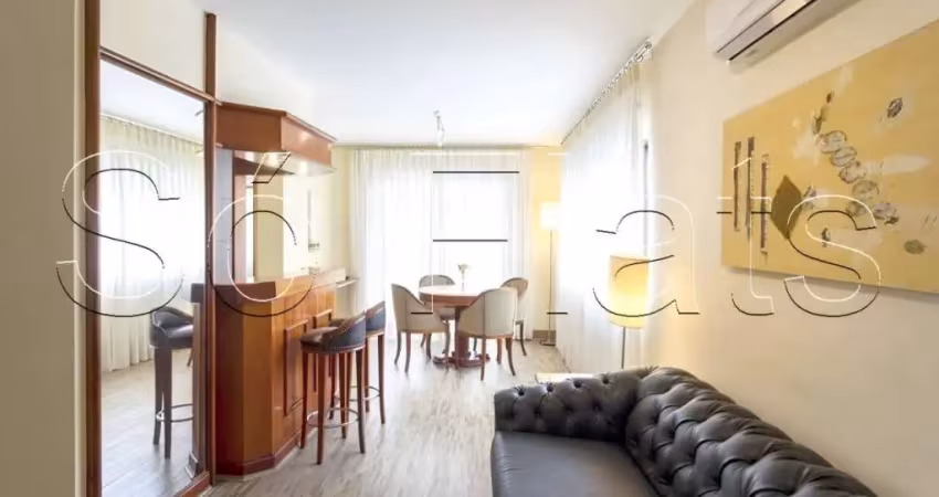 Flat la residence itaim disponível para venda com 88m², 02 dormitórios e 02 vagas de garagem