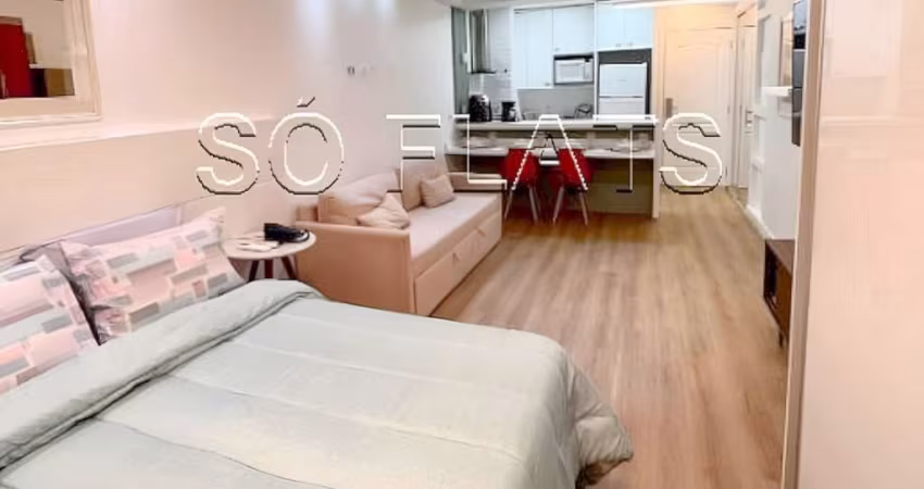 Flat American Loft disponível para venda com 31m², 01 dorm e 01 vaga de garagem