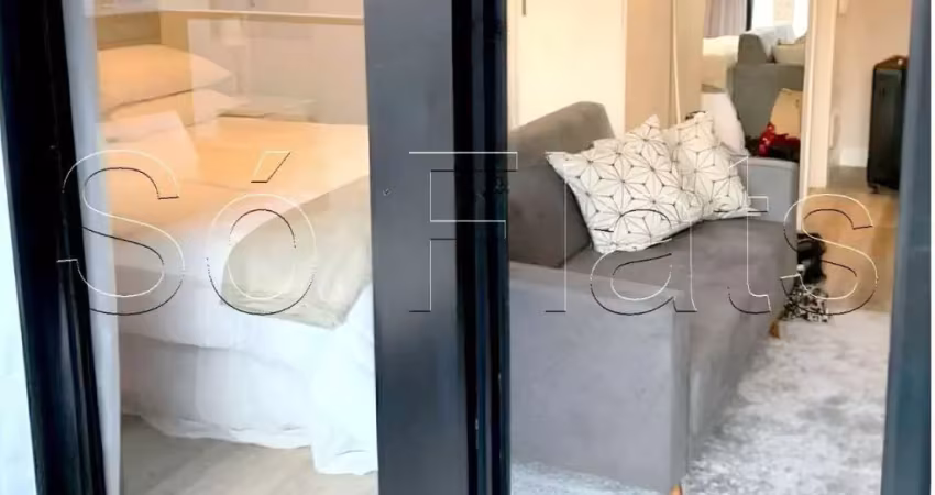 Apartamento no modelo studio em pinheiros disponível para venda com 32m²