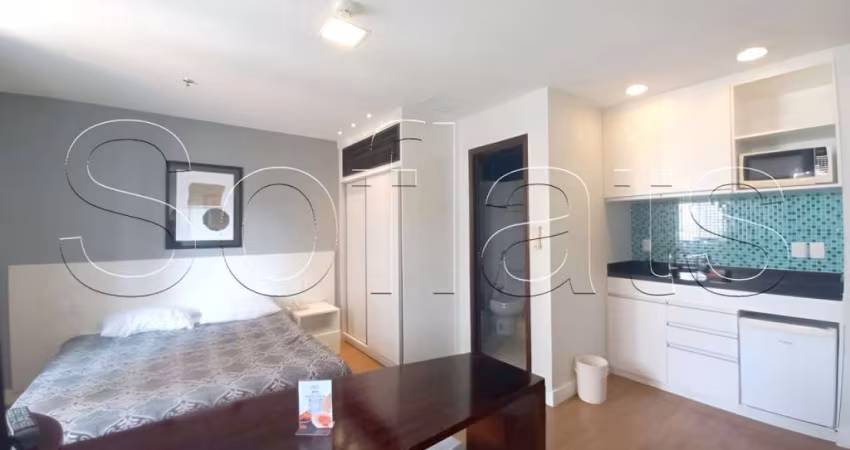 Flat Wyndham São Paulo Paulista disponível para venda com 27m² e 01 vaga de garagem