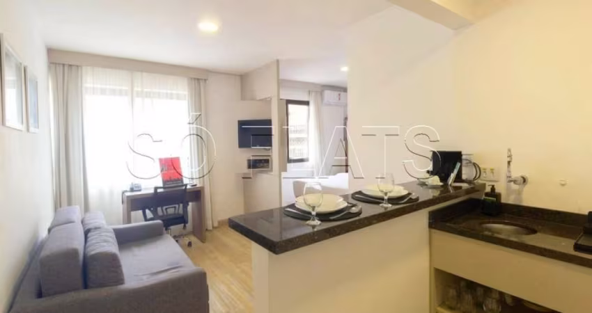 Lindo apartamento no New Citi com 1 dorm disponível para locação próximo da Avenida Nove de Julho