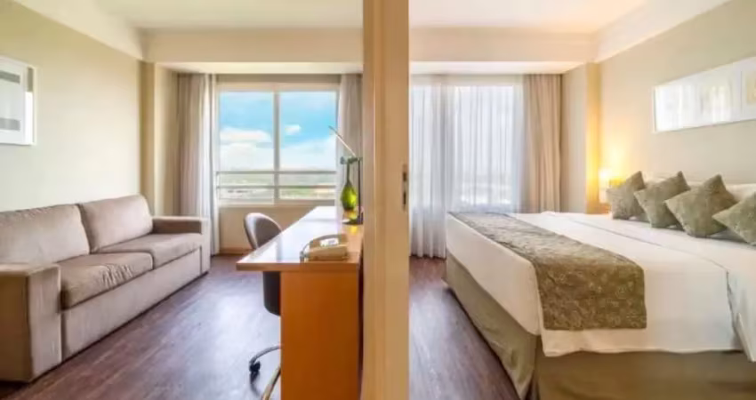 Apartamento mobiliado disponível para venda com 32m² e 01 vaga de garagem