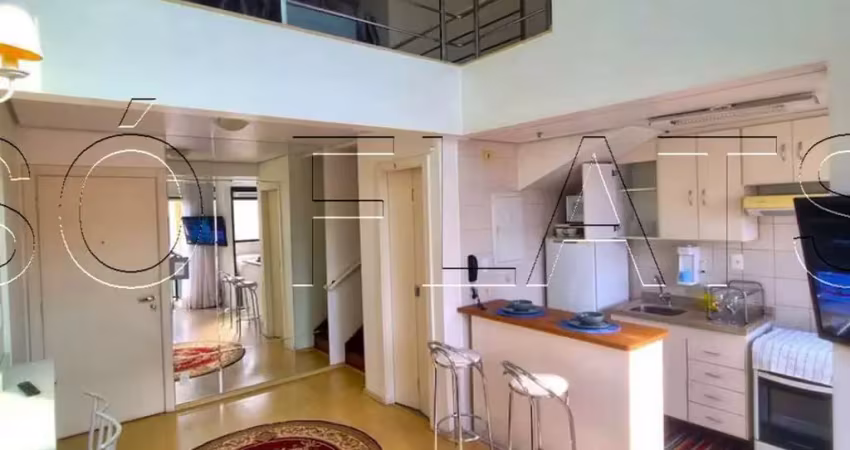 Flat international duplex disponível para venda com 41m², 01 dorm e 01 vaga de garagem