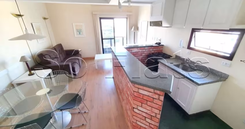 Flat Place Vendome disponível para venda com 50m², 01 dorm e 01 vaga de garagem