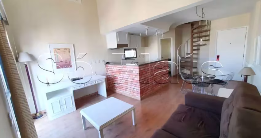 Flat place vendome disponível para venda com 50m², 01 dorm e 01 vaga de garagem