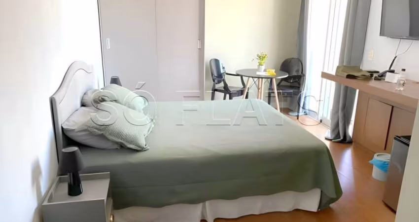Flat em MOEMA  disponível para venda com 26m² e 01 vaga de garagem