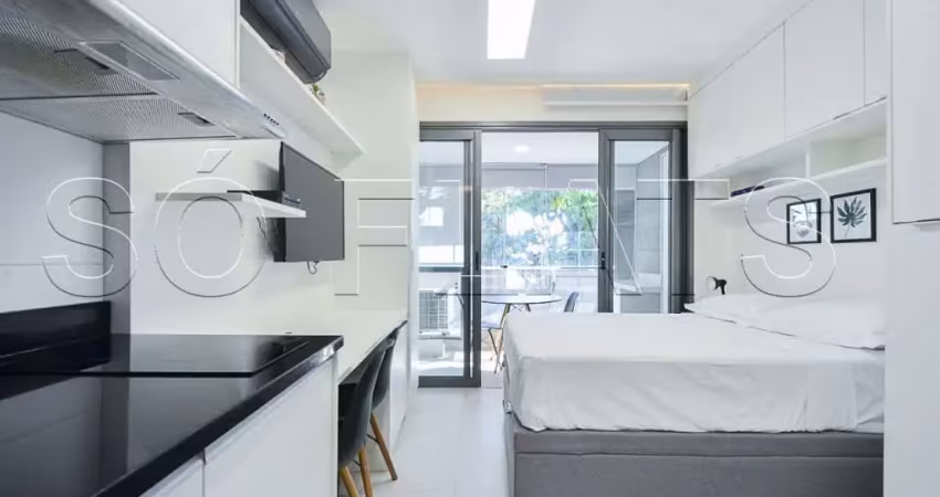 Residencial hub vila madalena, apto disponível para venda com 25m² e 01 dormitório