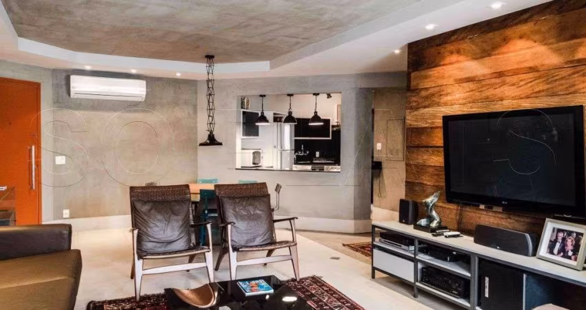 Flat alto padrão em Moema, Mobiliado e equipado, com 03 dorms. Ótimo empreendimento e localização