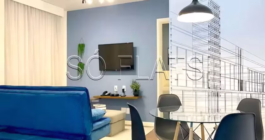 Flat adagio berrini, disponível para venda com 43m², 01 dorm e 01 vaga