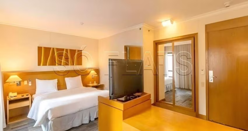 Flat Novotel Jardins disponível para venda com 30m² e 01 vaga de garagem