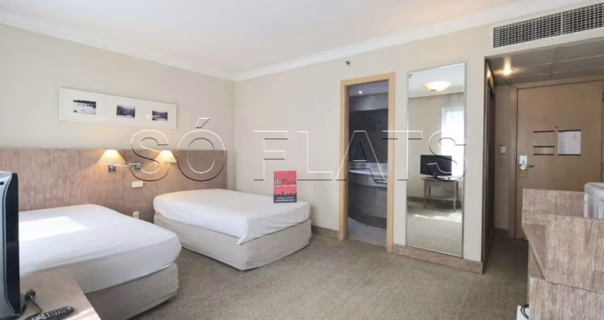 Flat Radisson Berrini disponível para venda com 29m², 01 dorm e 01 vaga de garagem